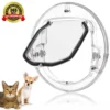 4-Way Lock Security Cat Flap